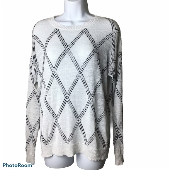𝅺society by Top Secret Society Diamond Sweater - Picture 1 of 7